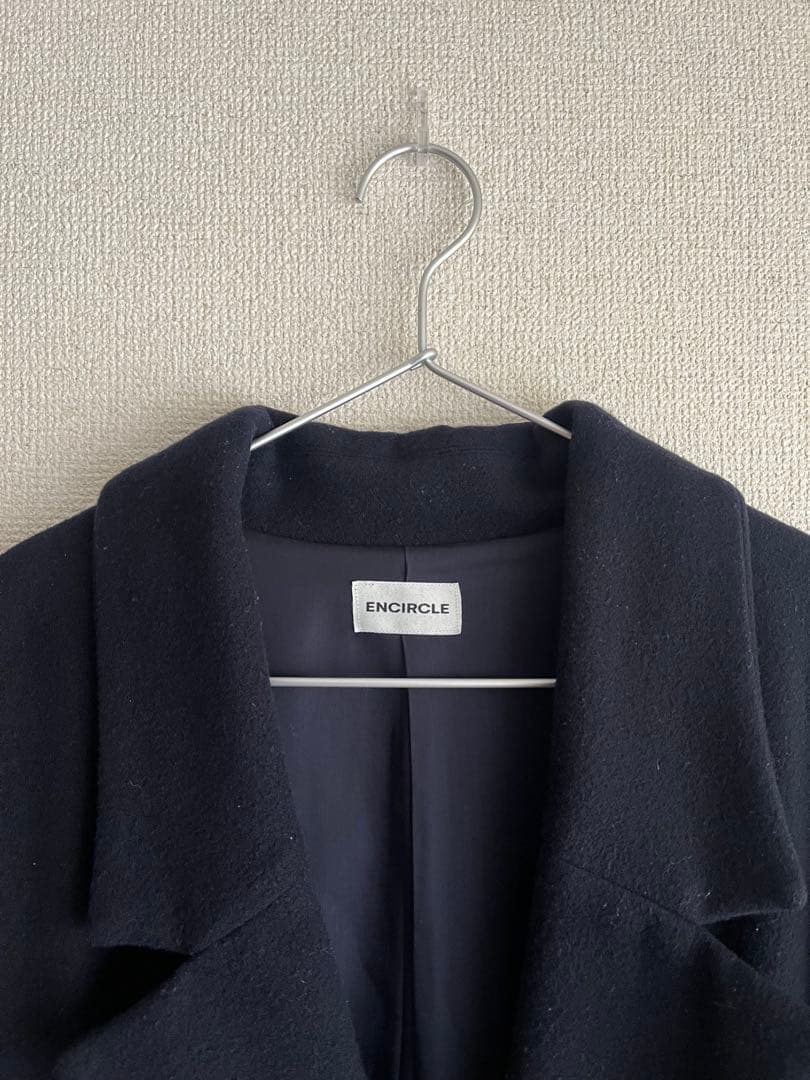 encircle julia コート　ウール　チェスター　大屋夏南