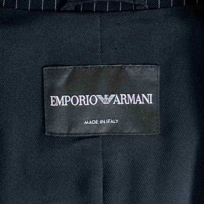 美品✨エンポリオアルマーニ セットアップ スーツ パンツ 大きいサイズ 42 黒