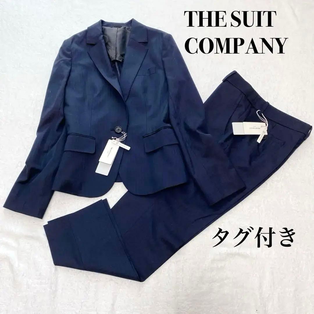 ✨タグ付き✨ザスーツカンパニー SHE パンツスーツ セットアップ ストライプ