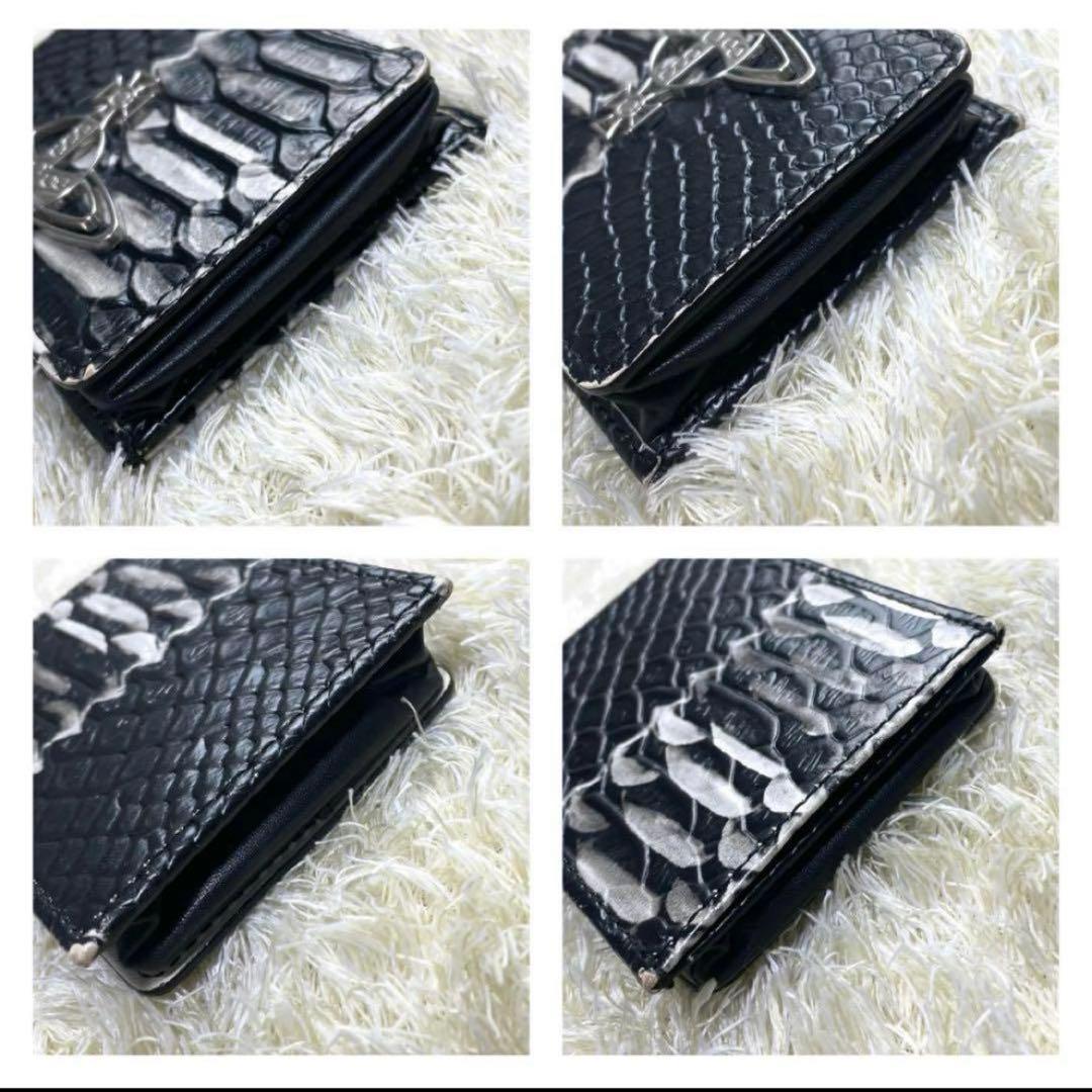 希少 ヴィヴィアンウエストウッド ケース カード入れ ヘビ ワニ ブラック