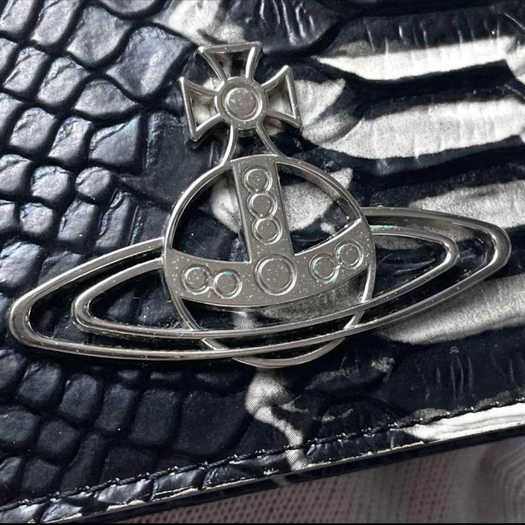 希少 ヴィヴィアンウエストウッド ケース カード入れ ヘビ ワニ ブラック