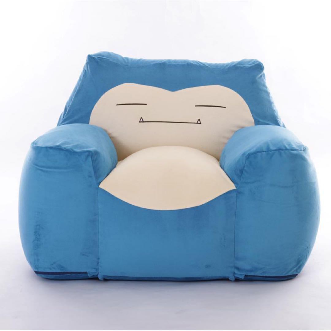 【新品】カビゴン ポケモン ソファ ビーズソファ 一人掛け 日本製