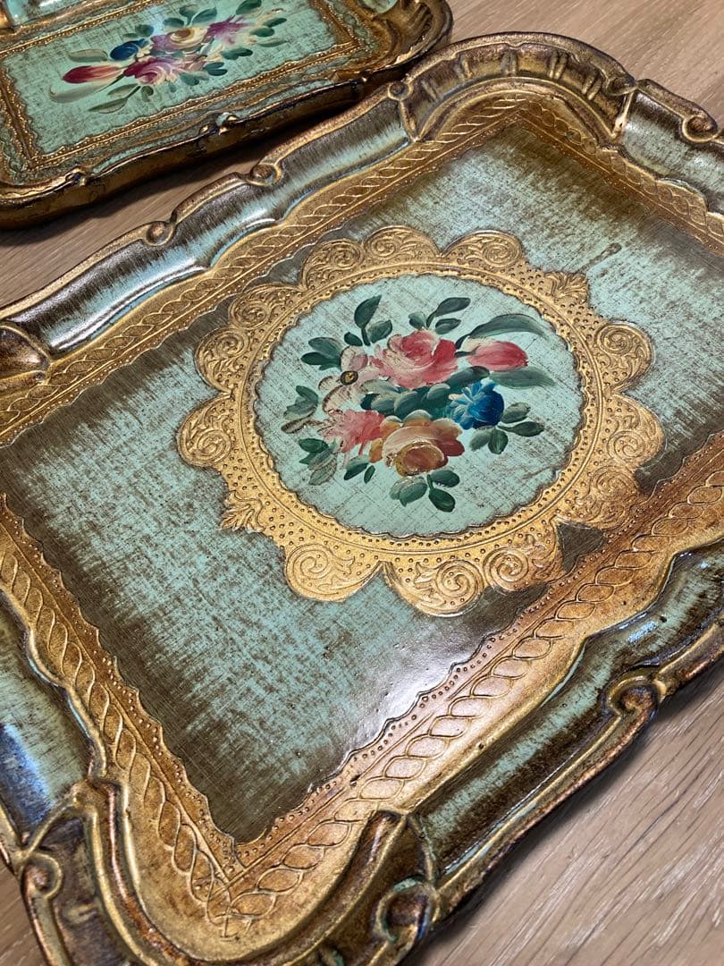 イタリア製　トレイ　2セット