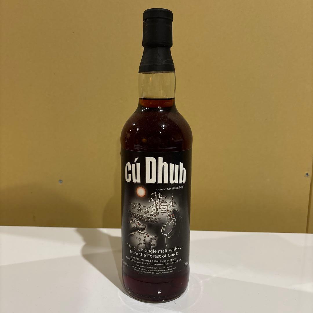 終売　クデュー　ブラックウイスキー　Cu Dhub