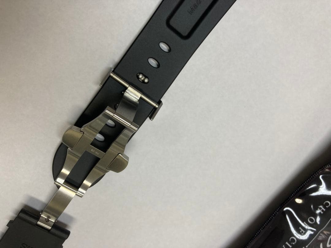 スピーク　パネライ ラバーベルト Dバックル 純正 PANERAI