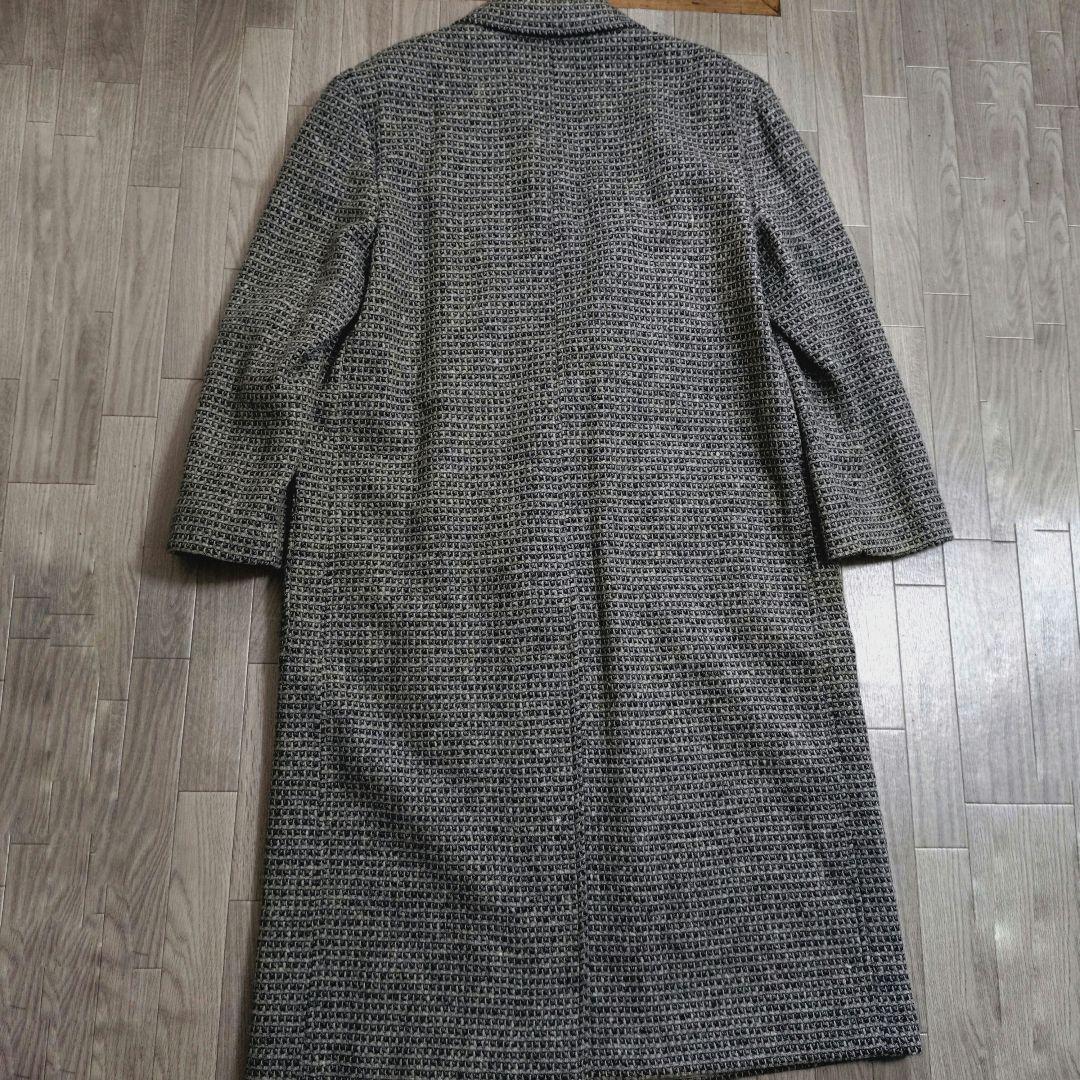 美品 Giorgio Armani イタリア製 チェスターコート ツイード