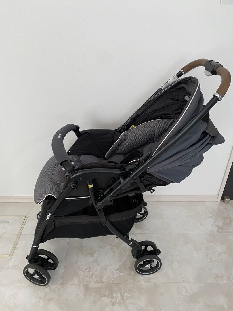 Aprica ベビーカー ラクーナクッション AD グレー