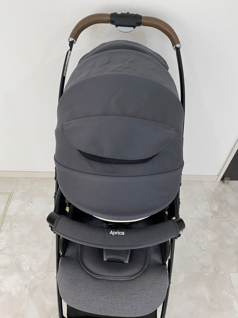 Aprica ベビーカー ラクーナクッション AD グレー