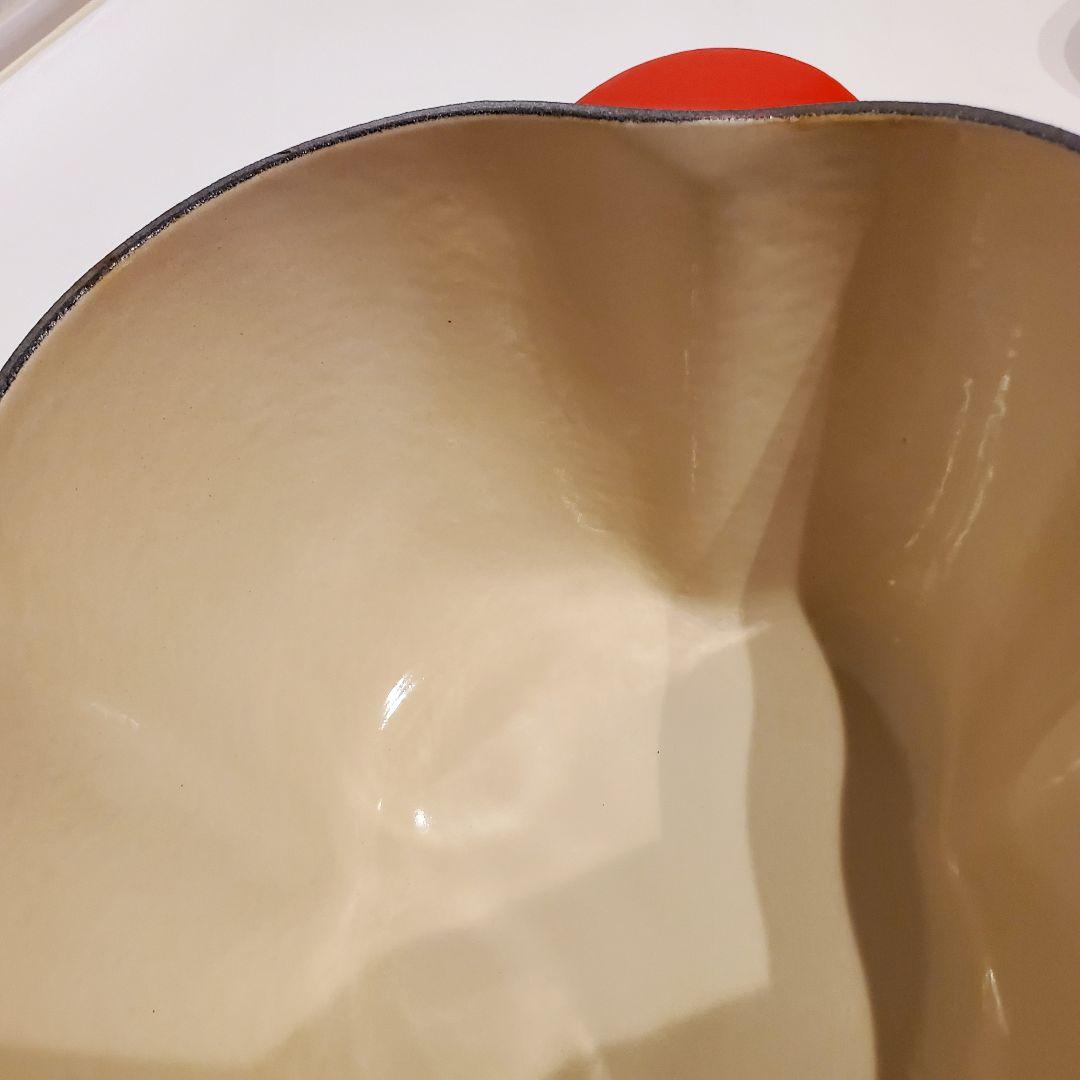 ルクルーゼ ベルペッパー ピーマン パプリカ レッド 両手鍋 新品