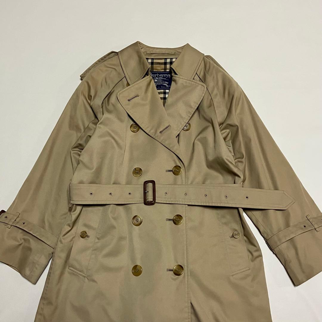 Burberrys トレンチコート ダブルブレスト 英国製 ベージュ 丈110