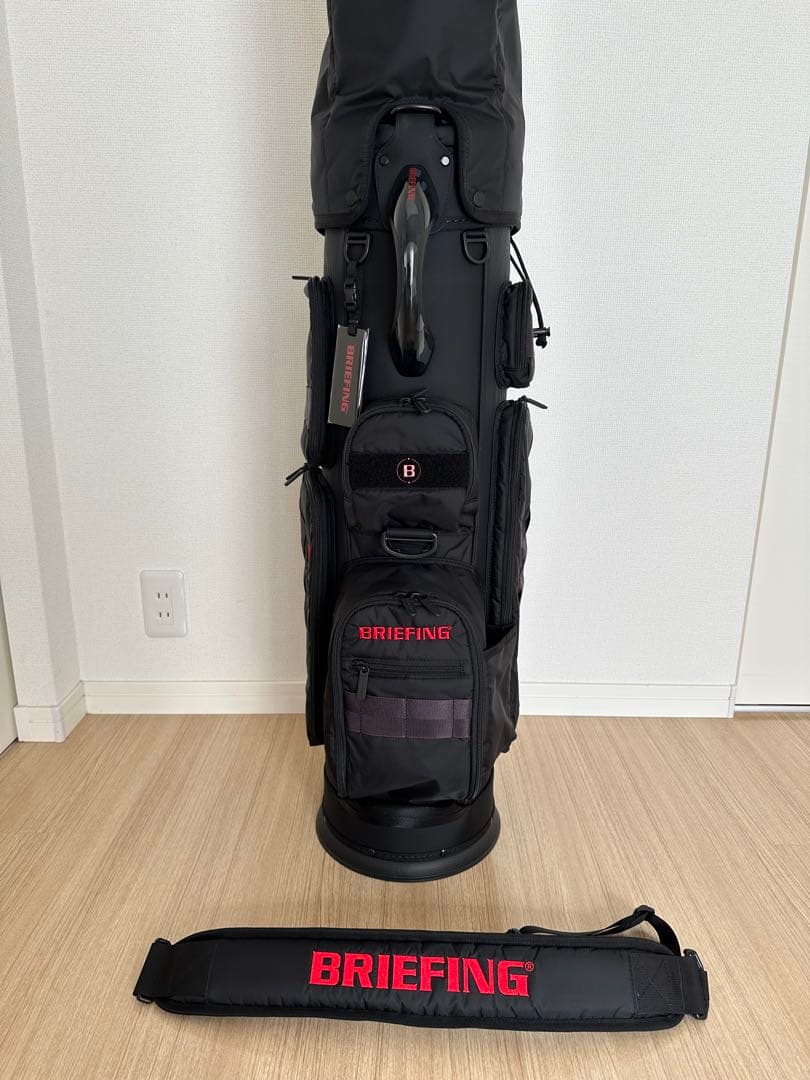 ブリーフィング キャディバッグ CR-6 #3 2025年第3世代 ブラック
