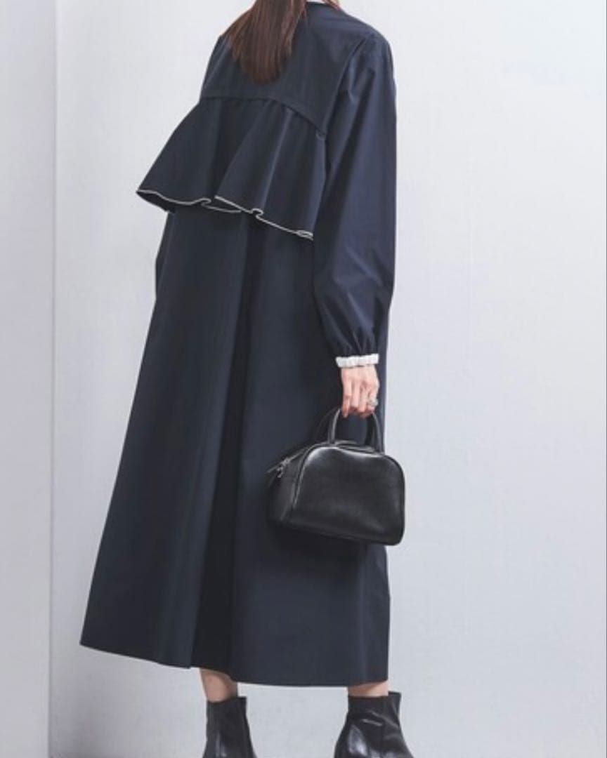 ★専用★UNITED ARROWS　パイピング バックラッフルフリル ワンピース