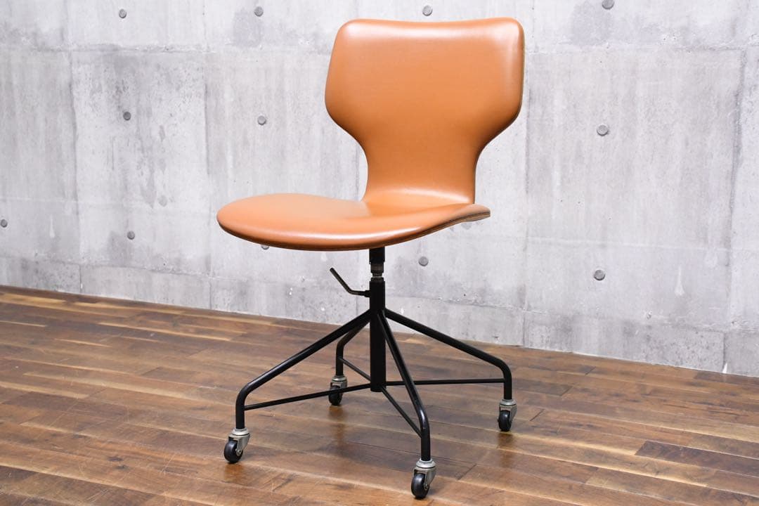 EGK53 天童木工 Tendo 剣持勇 ヴィンテージ デスクチェア キャスター