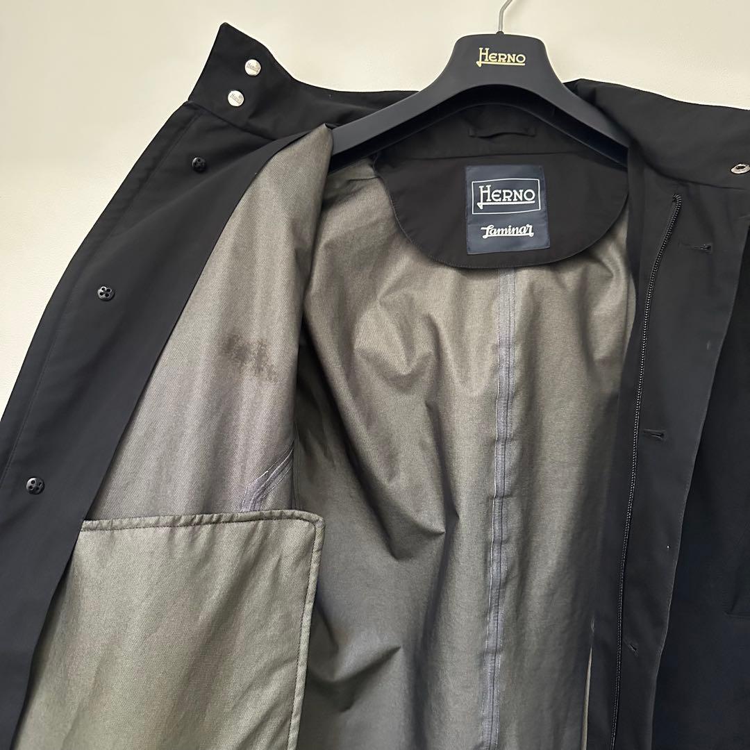 Herno ラミナー フーデッドコート 48 GORE-TEX ケア済み