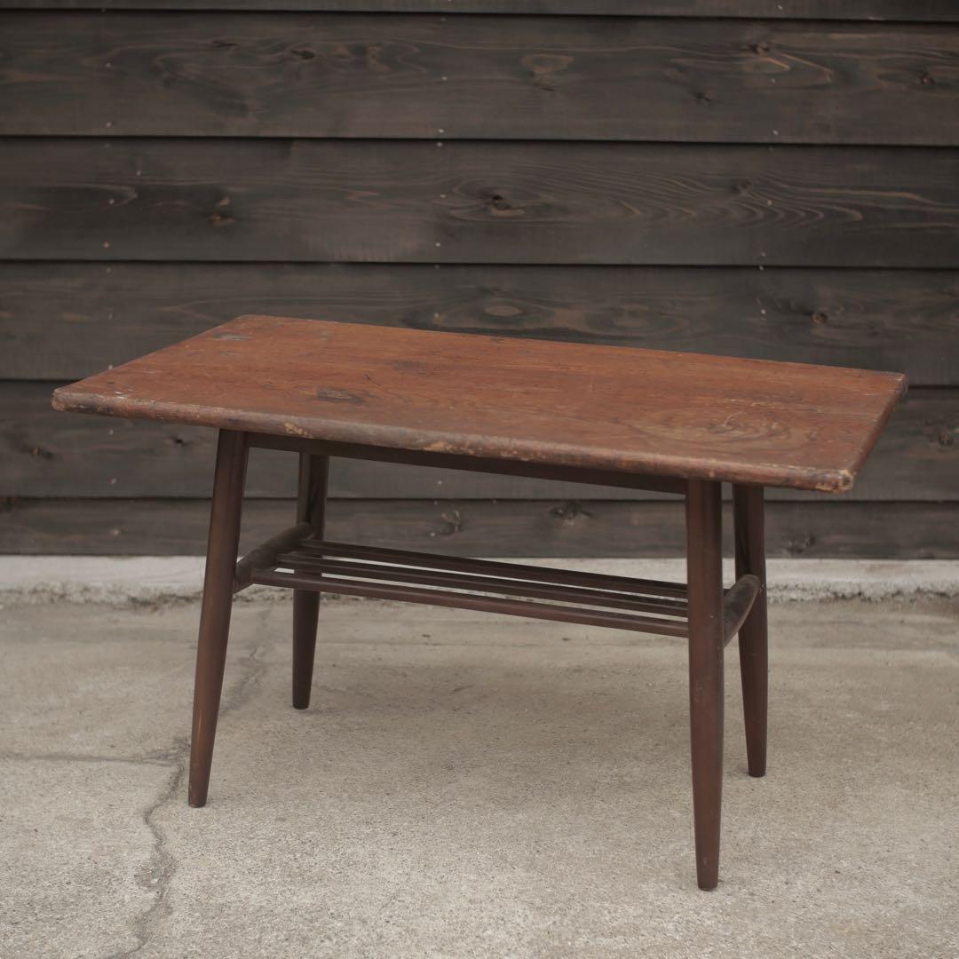 机　ローテーブル　センターテーブル　台　古家具　古道具　アンティーク　昭和レトロ