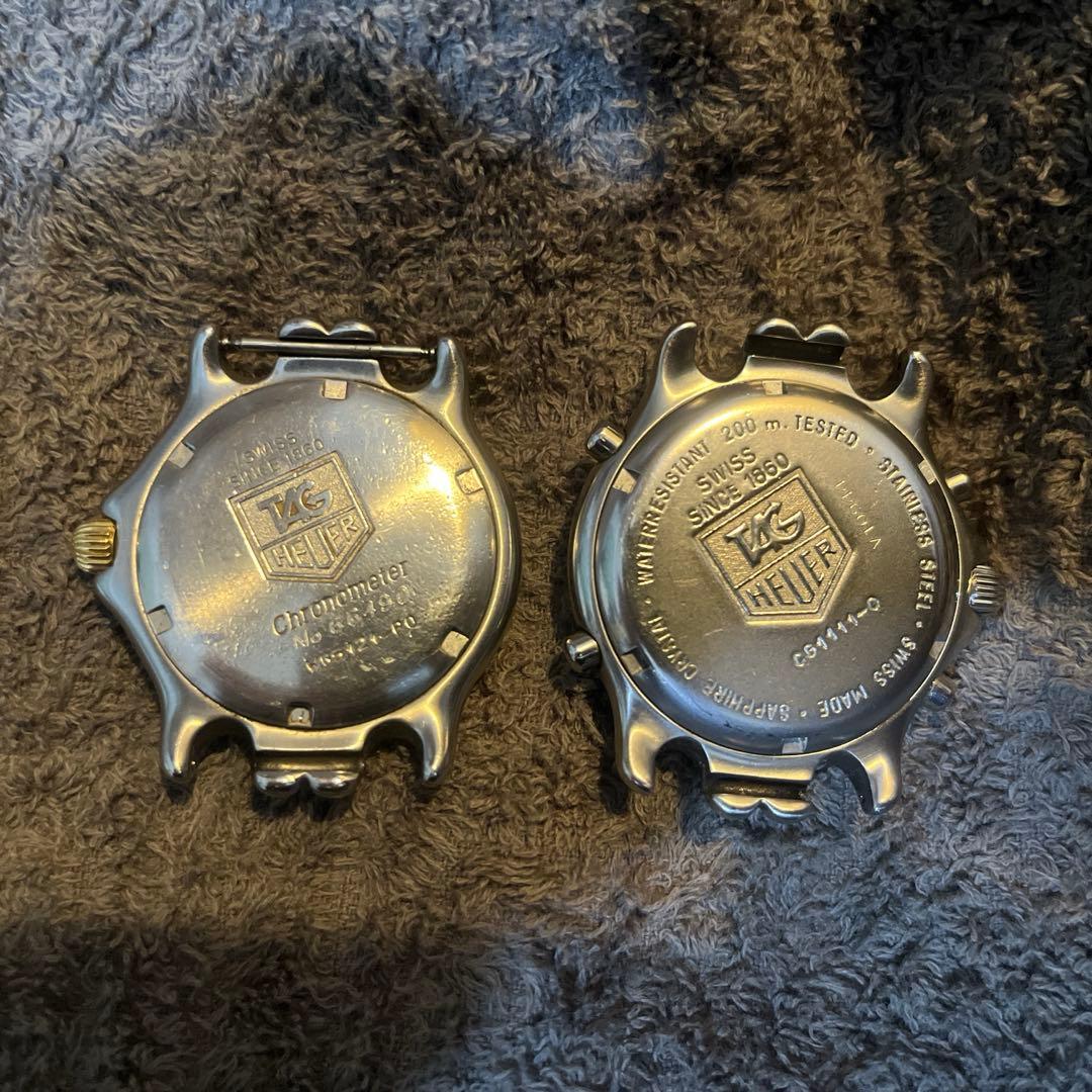 TAG HEUER タグホイヤー S/EL クロノグラフ 2本セット ジャンク