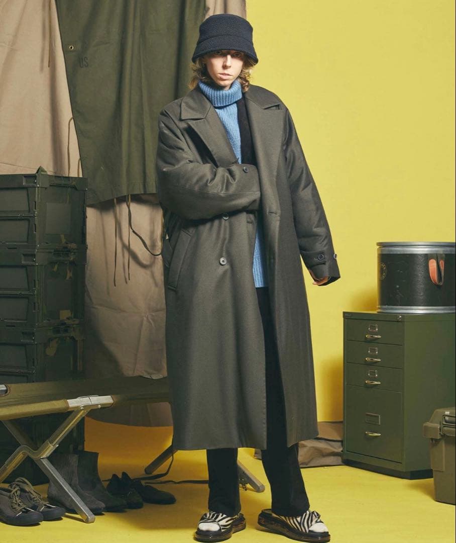 MAISON SPECIAL　スマートテックダウンプライムオーバーダブルコート