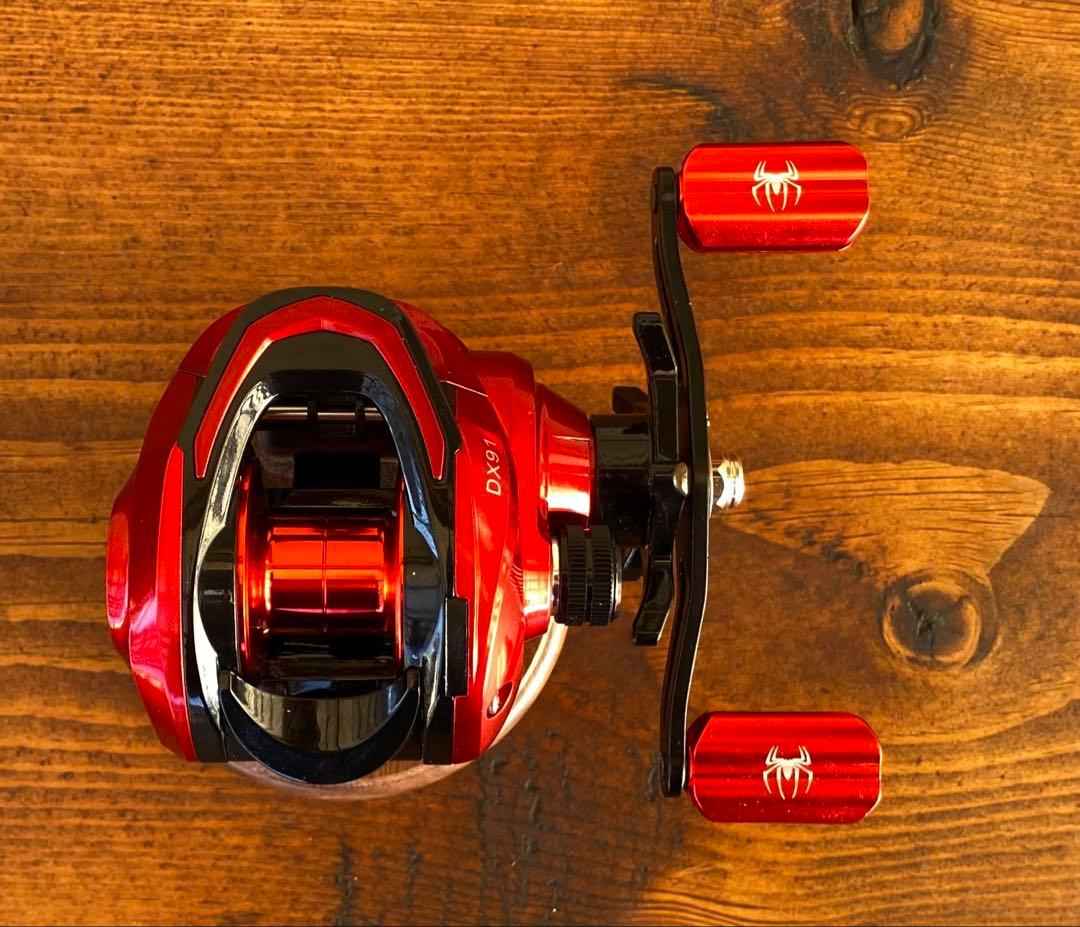 バス釣りセット　2ピースロッド　6ft バスロッド　ベイトロッド　カーボンロッド