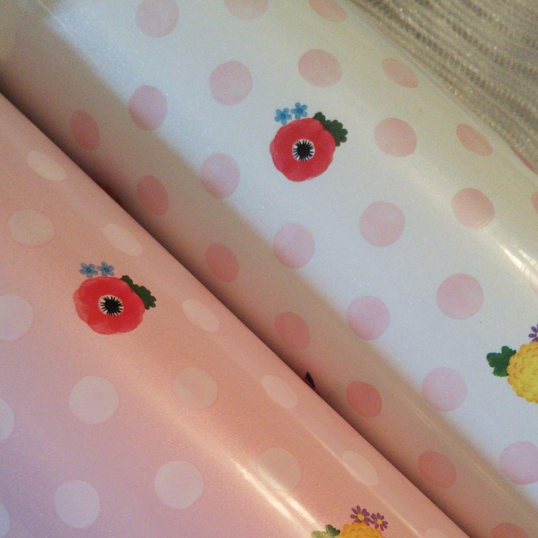 携帯マグ お花 ドット柄二個保温保冷