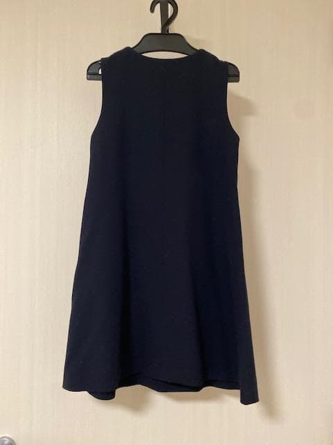 【未使用に近い】　ヌーヴコンフィニ　お受験ワンピース濃紺　120 cm