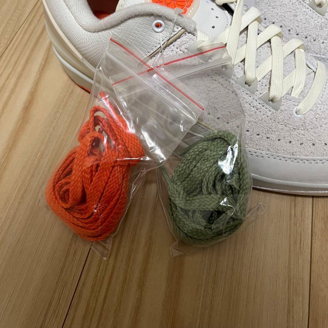 【ナイキ×シェルフライフ】エアジョーダン2 DV7128-110 新品未使用