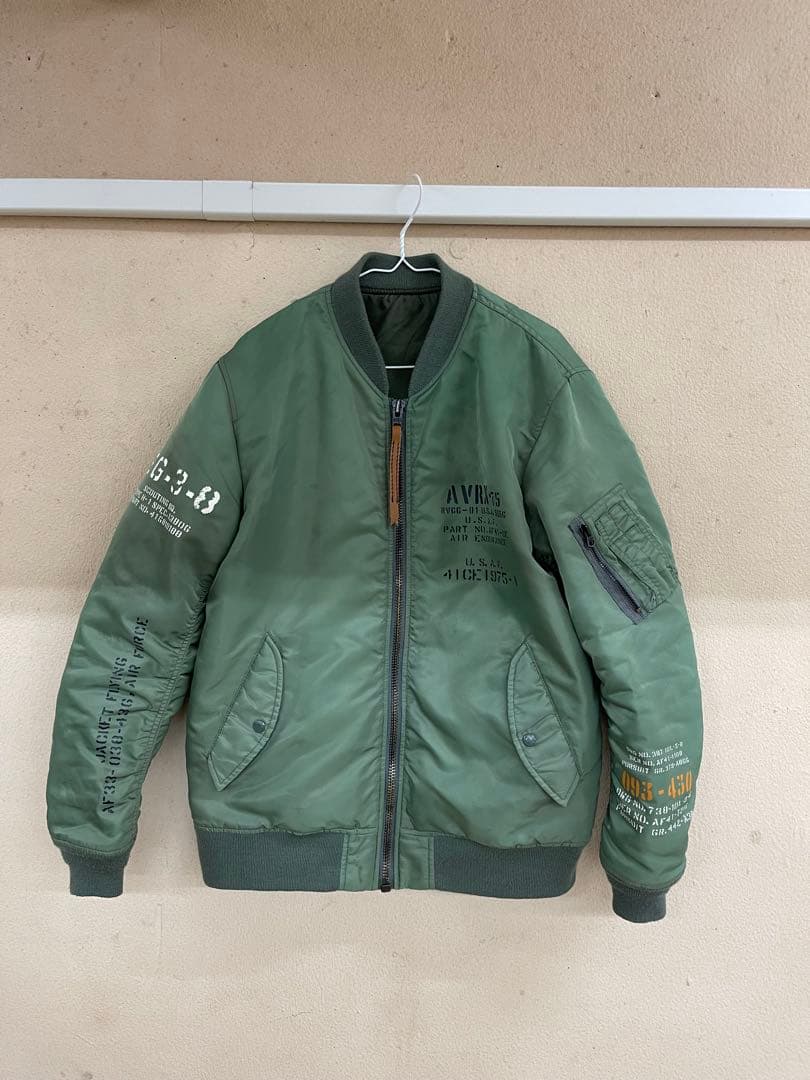 W*p様 MA-1フライトジャケット AVIREX