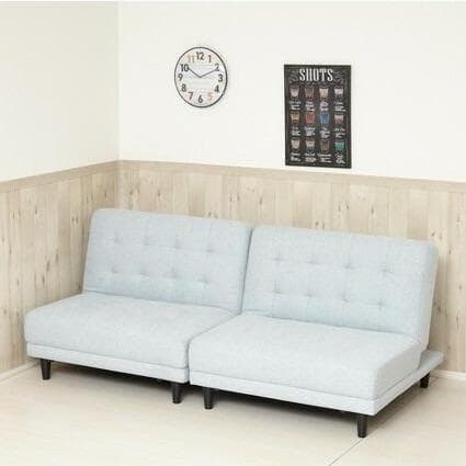 多機能 4way 離せるソファベッド ブルー