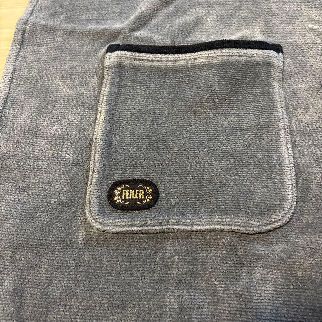 FEILERエプロン　フェイラー　エプロン　グレー