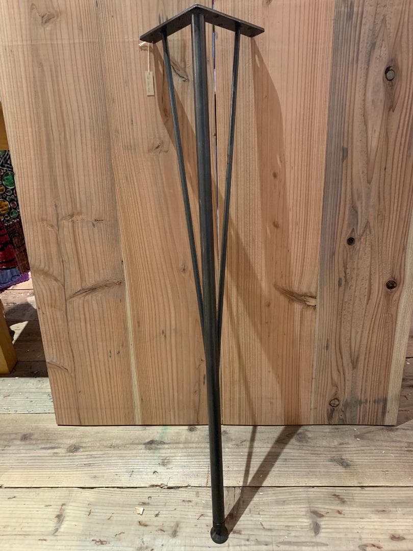 カウンターテーブル　ストレートアイアンレッグ　４本セット