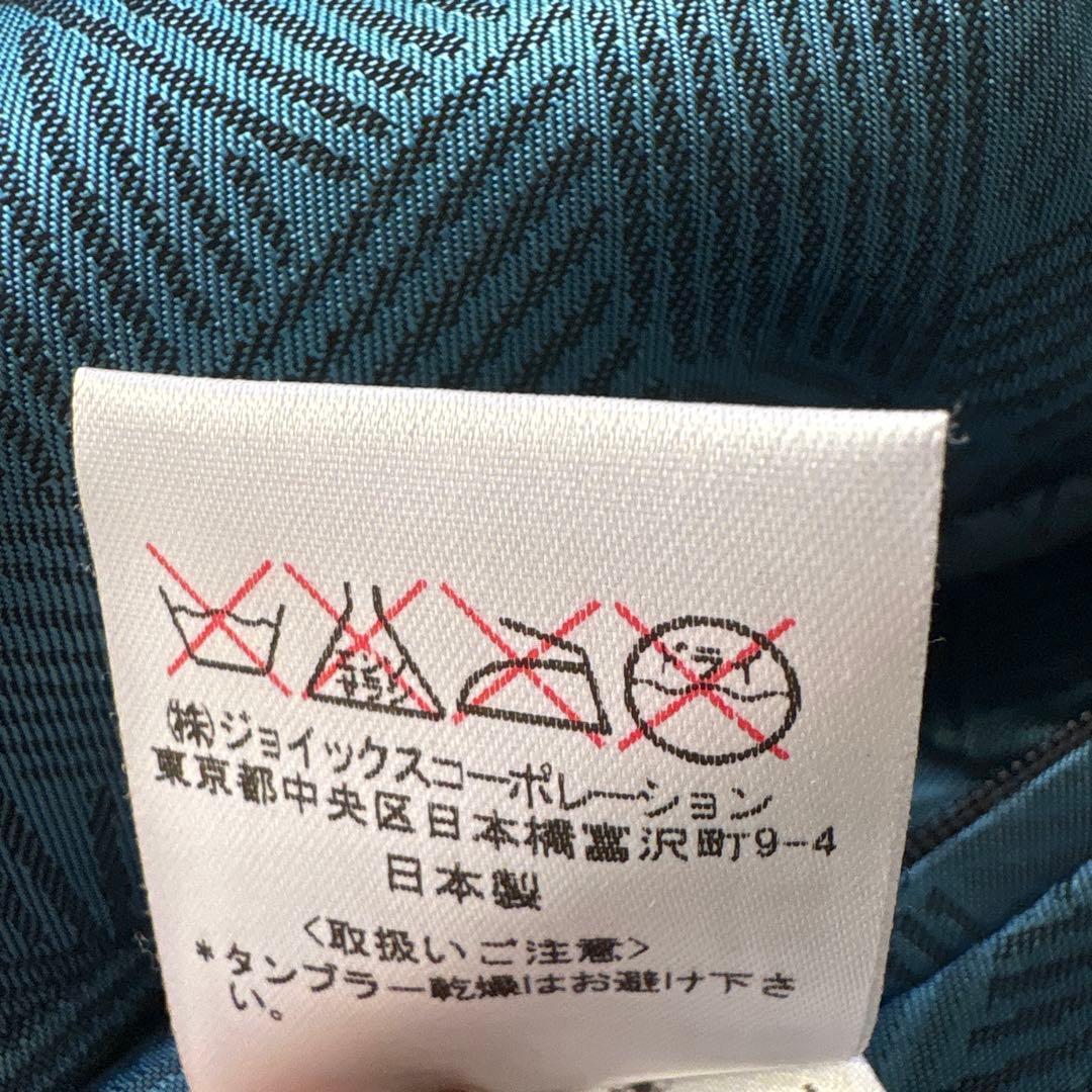 ランバンコレクション　レザーウール混合カジュアルジャケット　サイズ50