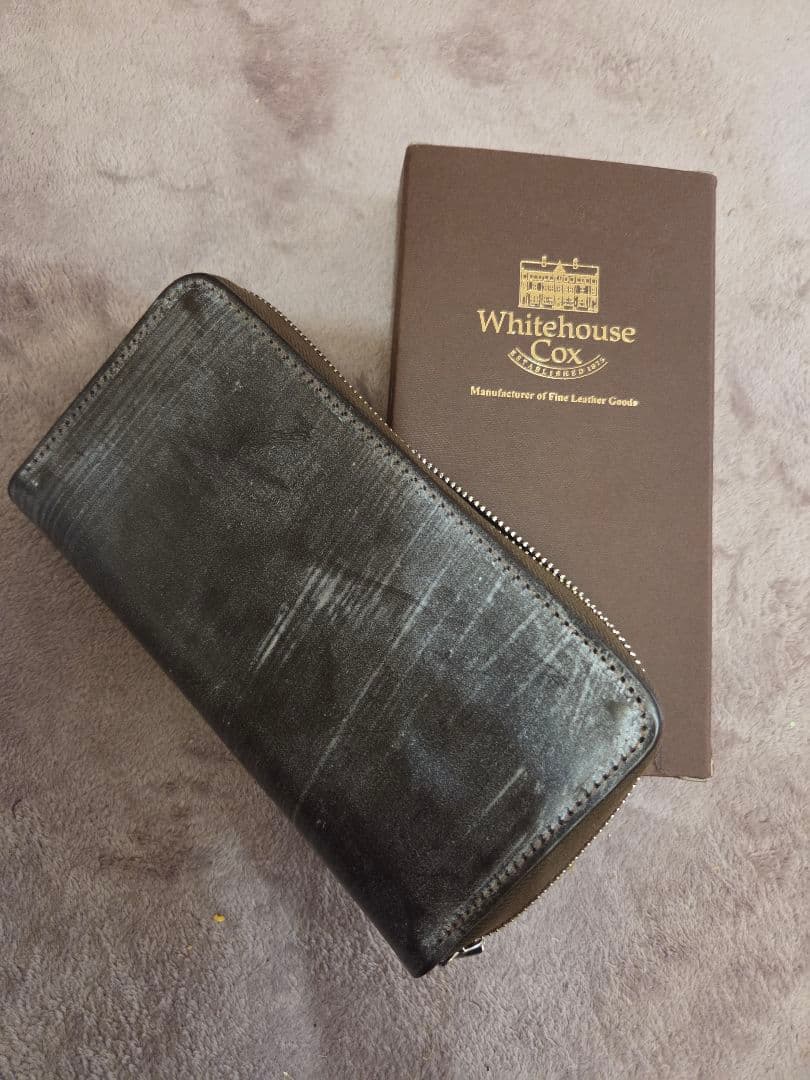 Whitehouse Cox レザー長財布