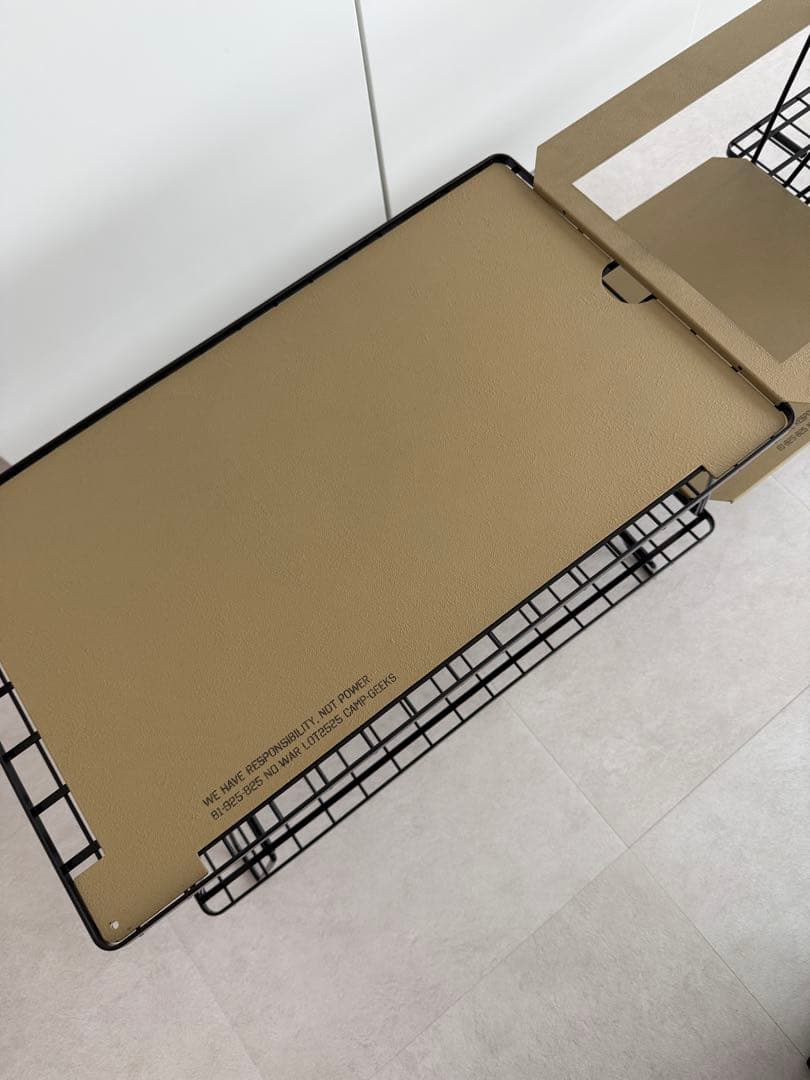 【値引き】CAMP GEEKS フィールドラック 9点セット(ケース付き)