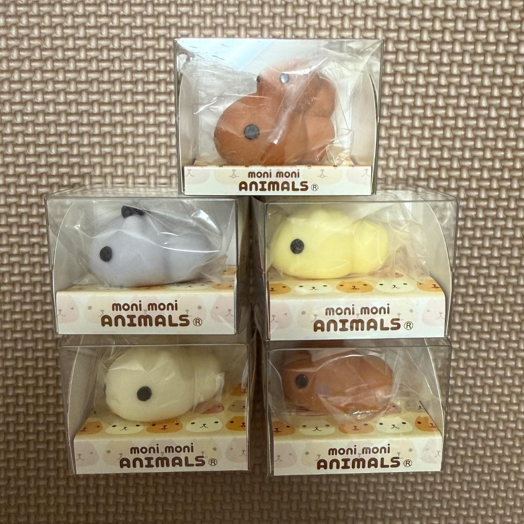 もにまるず カピバラさん　5種セット