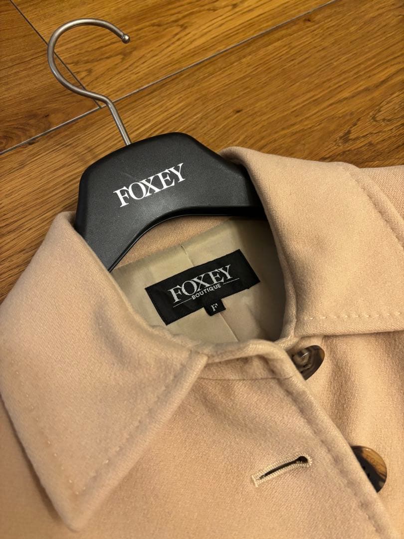 いくしゃん　フォクシー カシミアロングコート