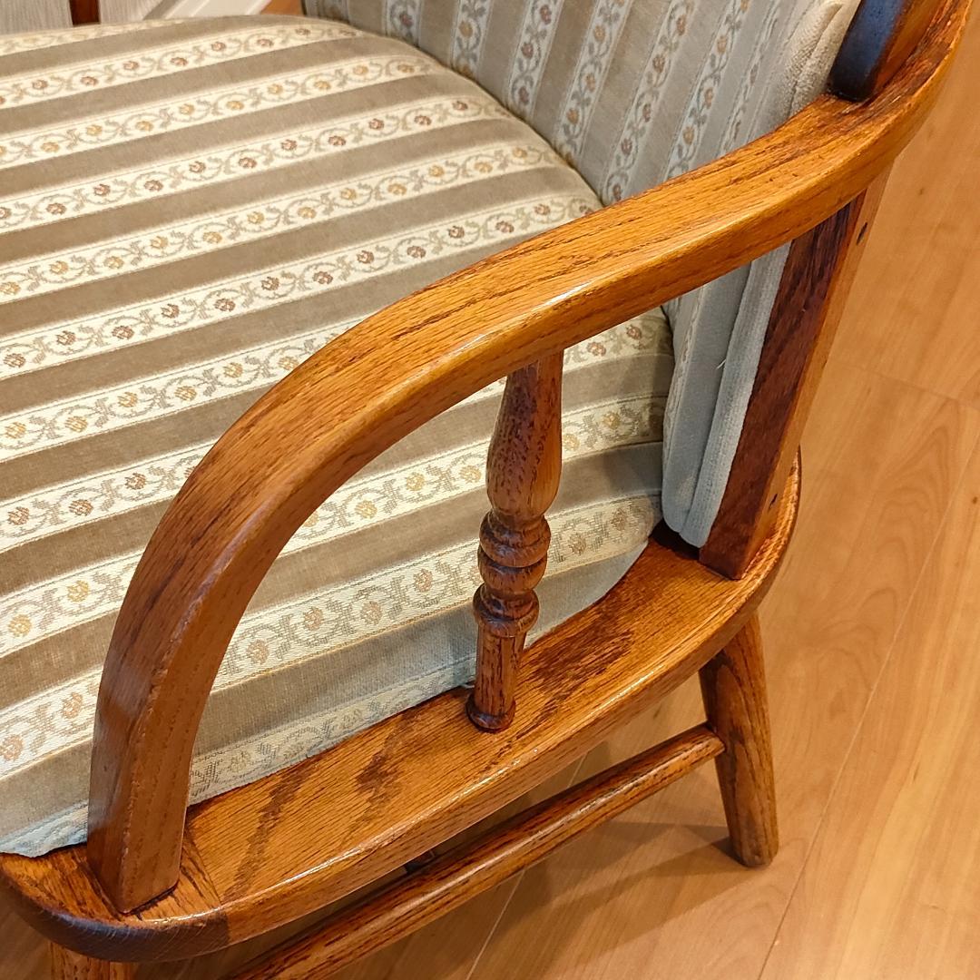 希少　シンリー　Shin Lee　アームチェア　無垢材