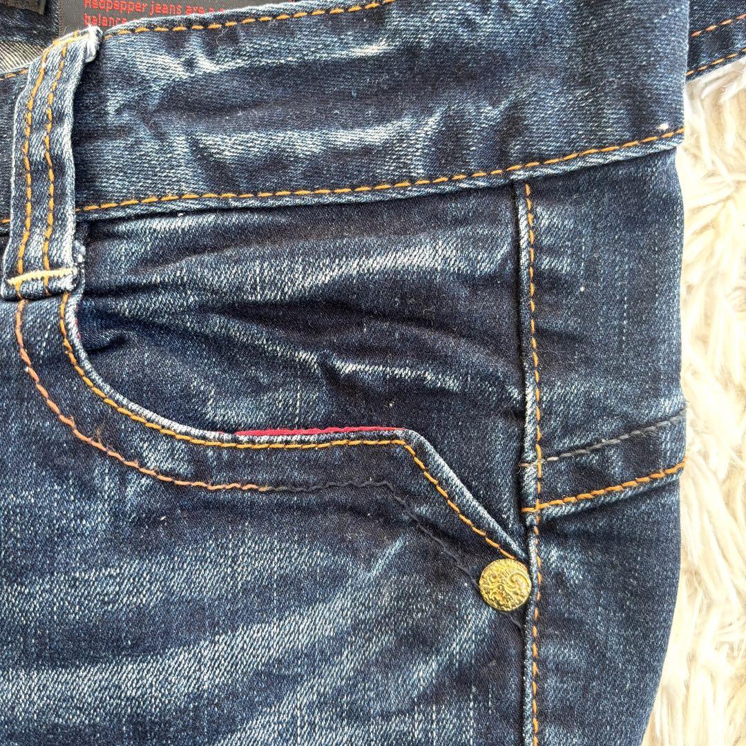 RED PEPPER ジーンズ デニム 刺繍 フレア 29 y2k