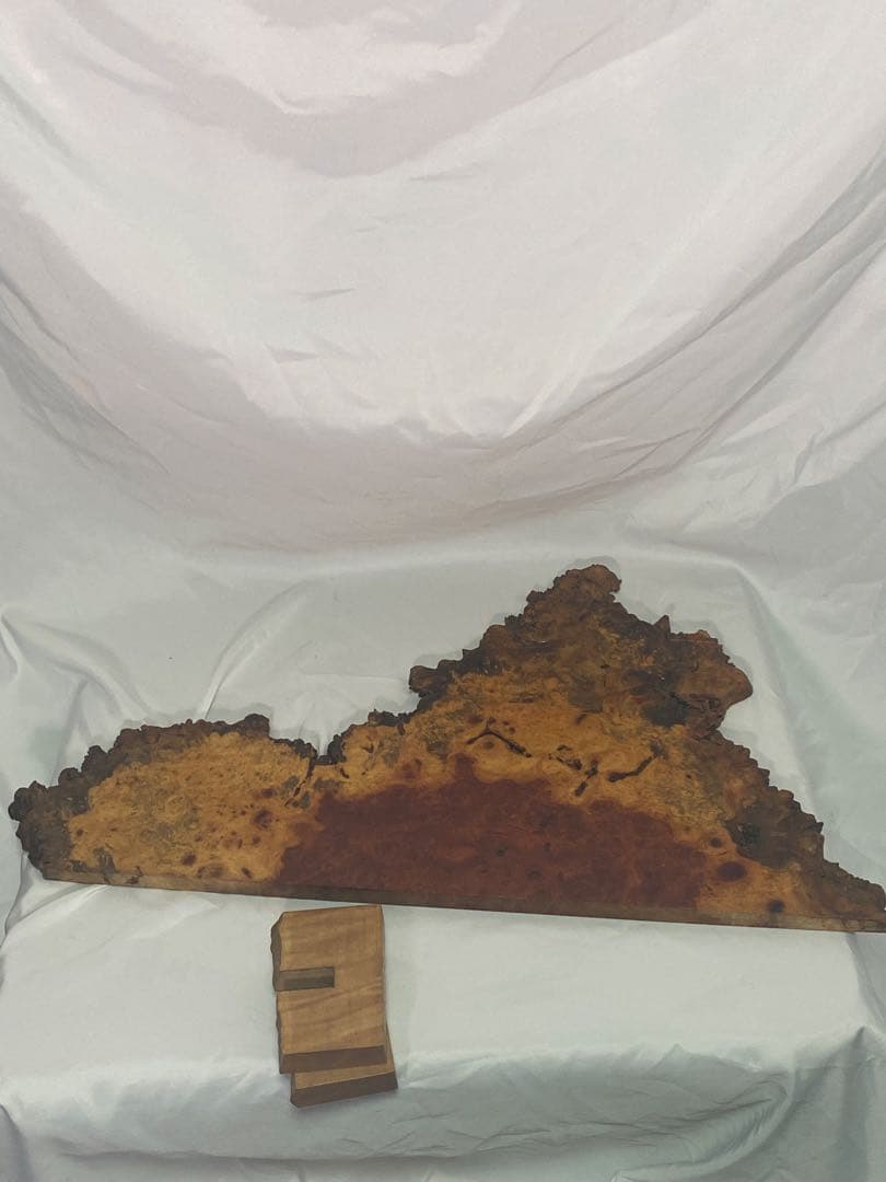 2519❣️ 花梨瘤 衝立 天然木 玉杢 花梨瘤杢