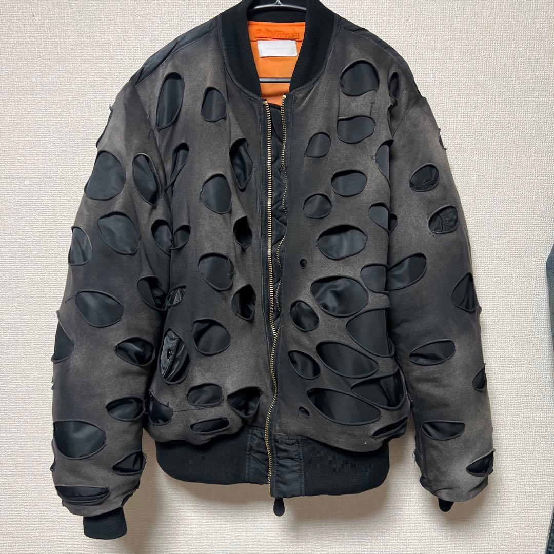 ジャケット・アウター 24AW DOUBLE LAYER BOMBER MA-1