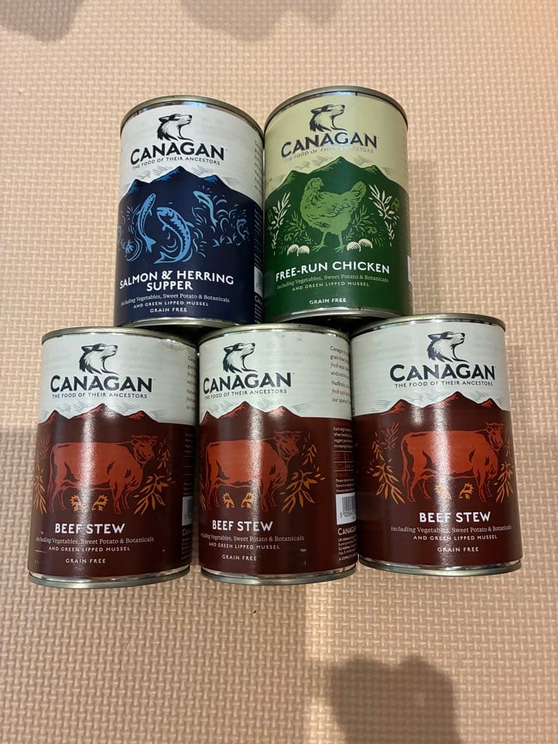 レティシアン　CANAGAN ドッグフード ウエットフードセット