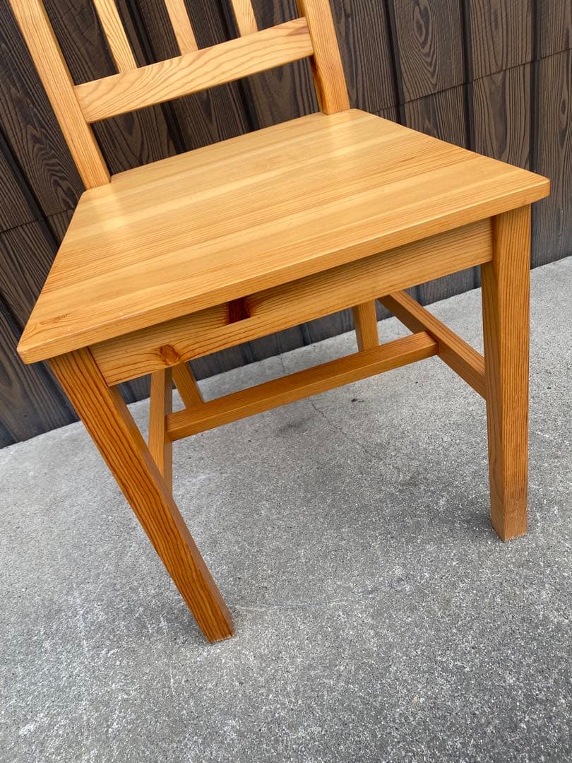タマリビング　パイン集成材　木製椅子 ナチュラルウッド　ナチュラル　パイン