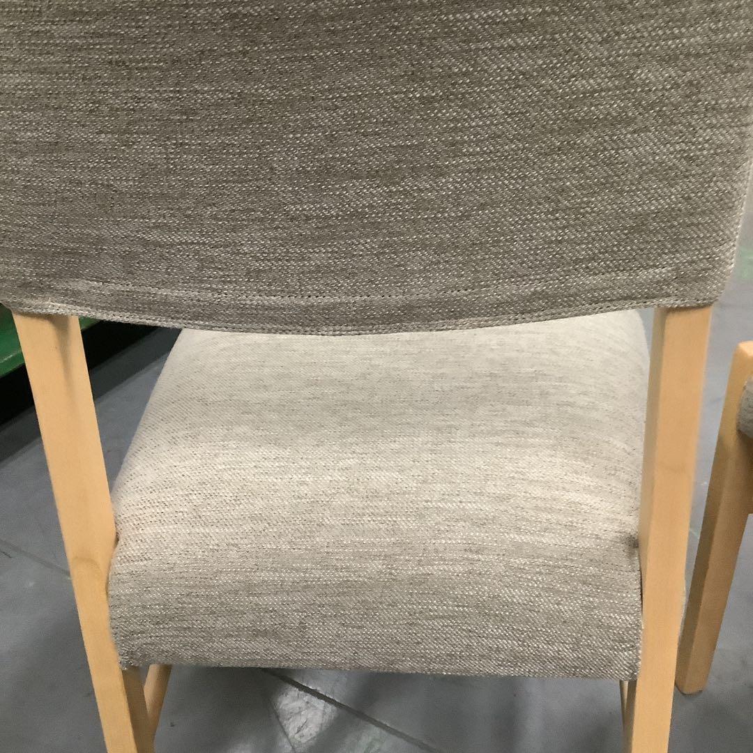 お値下げ不可‼️最終値下げ‼️927 ニトリ布製ダイニングチェア　Nコレクション2脚