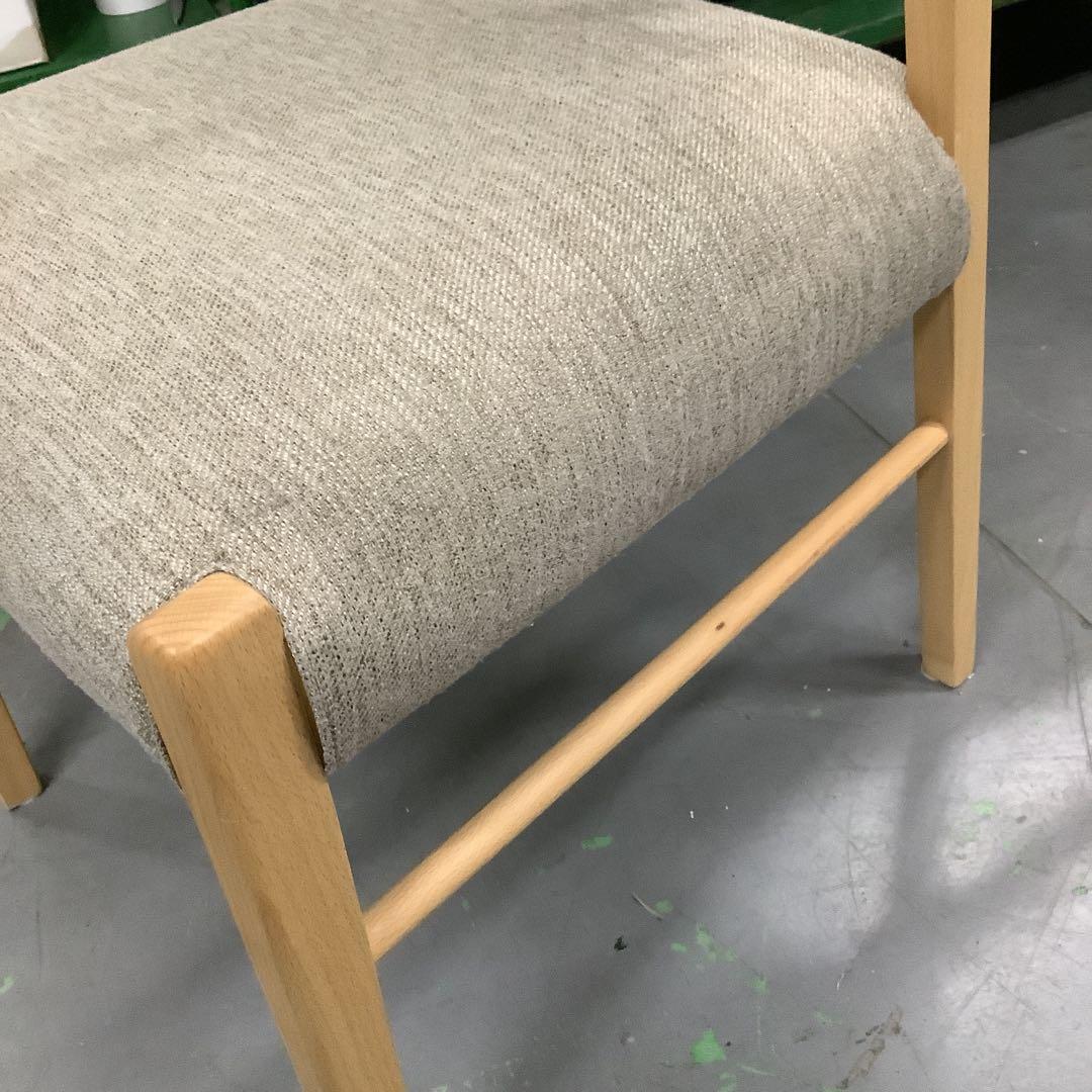 お値下げ不可‼️最終値下げ‼️927 ニトリ布製ダイニングチェア　Nコレクション2脚