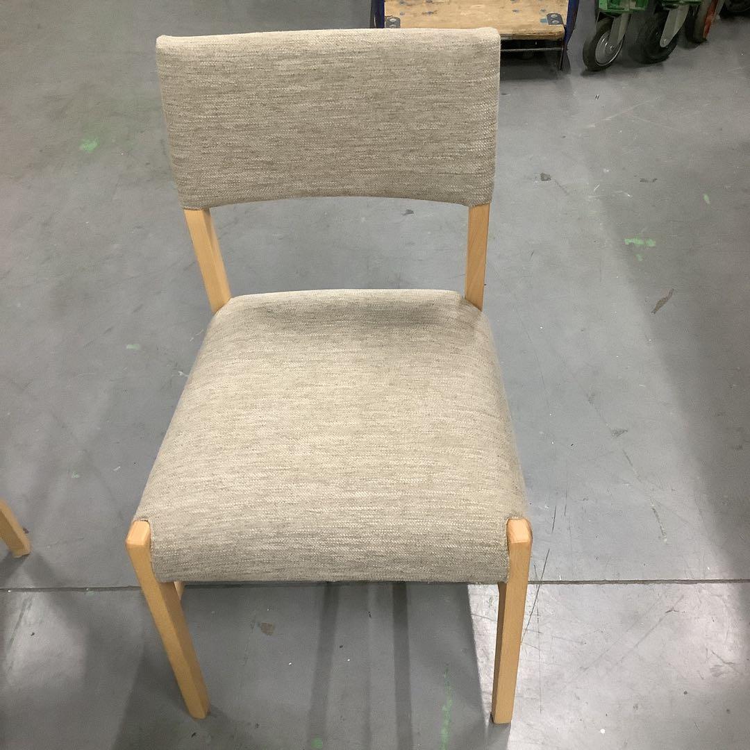 お値下げ不可‼️最終値下げ‼️927 ニトリ布製ダイニングチェア　Nコレクション2脚