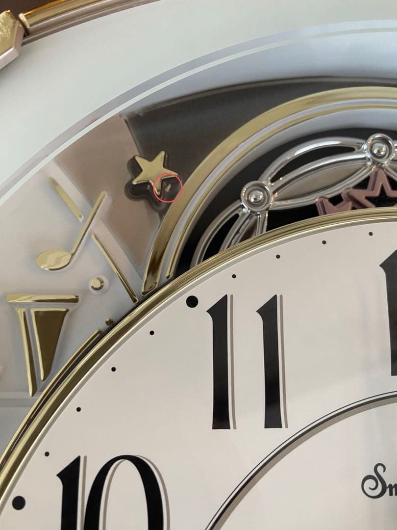 新品未使用♡スモールワールドノエル M 電波時計