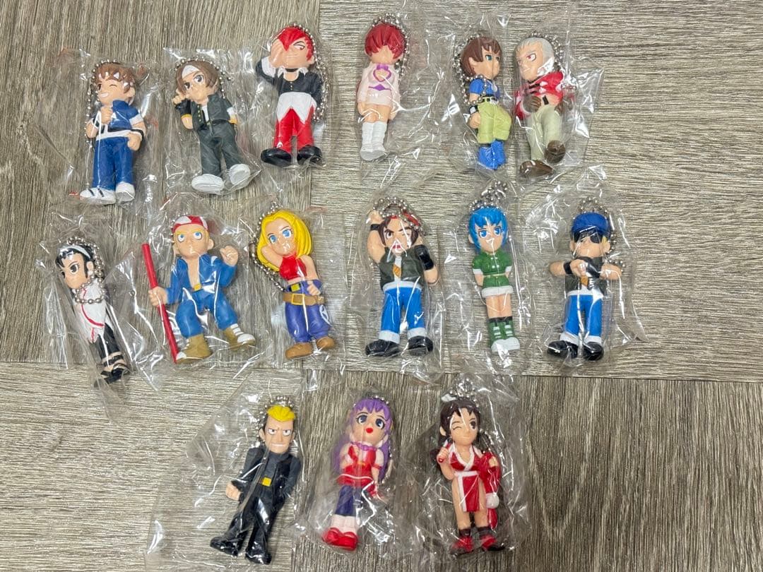【まとめ売り】 ザ・キング・オブ・ファイターズ キーホルダー 15個 KOF
