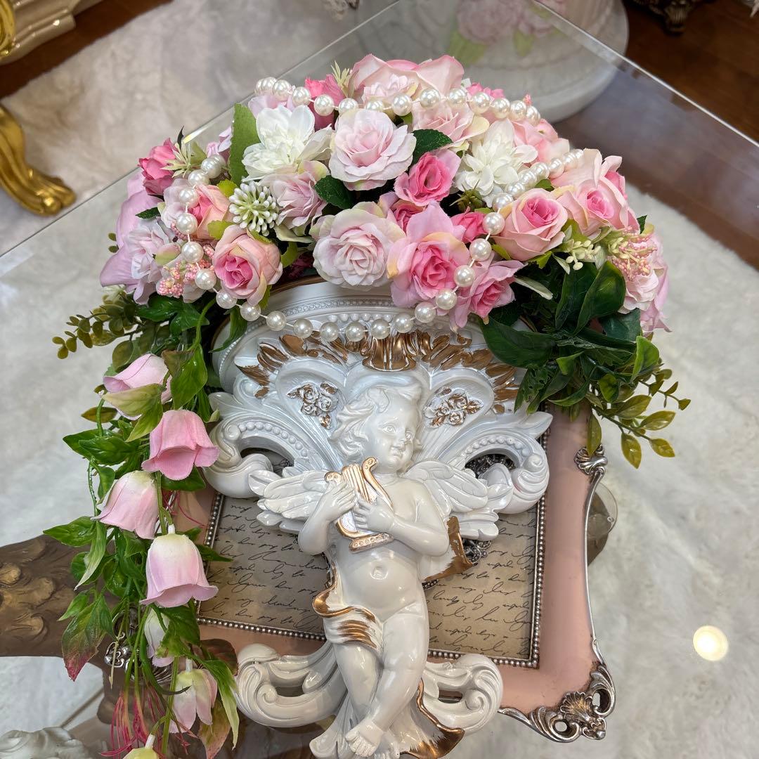 天使の壁掛け フラワーアレンジメント専用となりました。