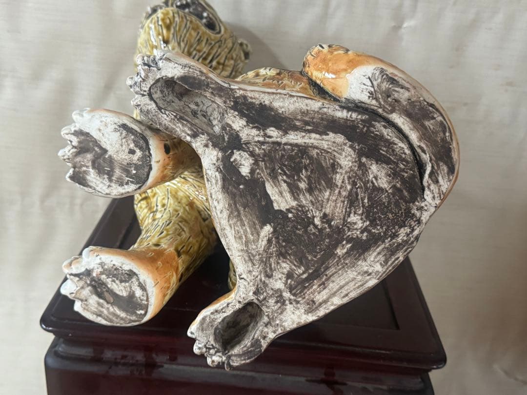 古美術　虎置物