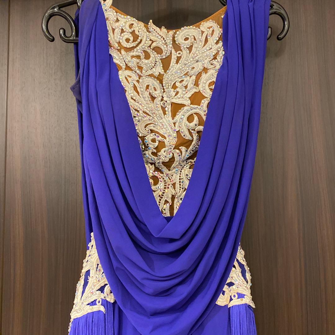 再再再値下げ！社交ダンス　ラテンドレス フリンジ　タカダンス　アクセサリー付