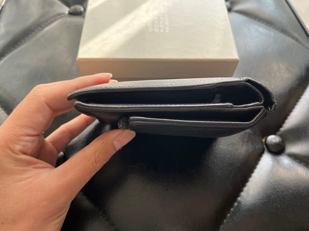 確実正規品！メゾンマルジェラ　折りたたみ財布　メンズ