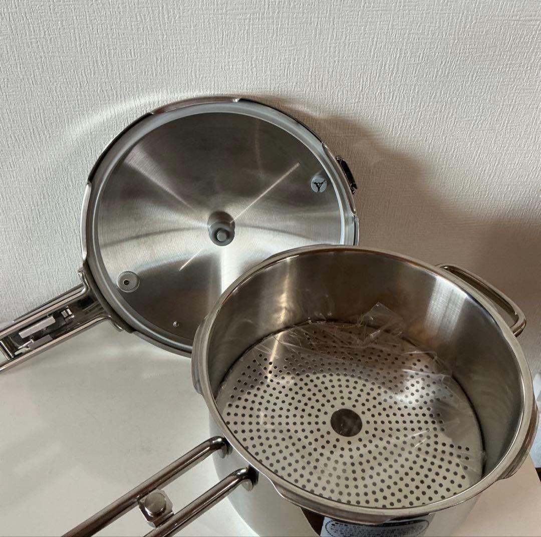 タッパーウェア パーフェクトキッチン 圧力鍋 5ℓ (すのこ付き)